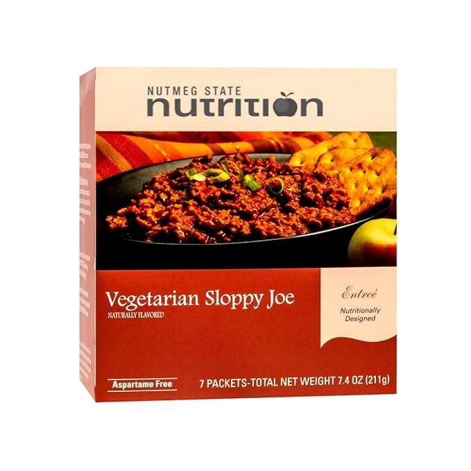 Nutmeg State Nutrition ??High Protein Vegetarian Sloppy Joe Mix, Low Calorie, Low Carb, Bariatric