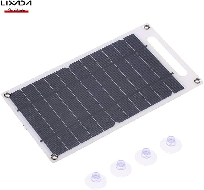 Solar Panel Charger USB Port Portable High Power Paper Shaped Monocrystalline Silicon for Cell