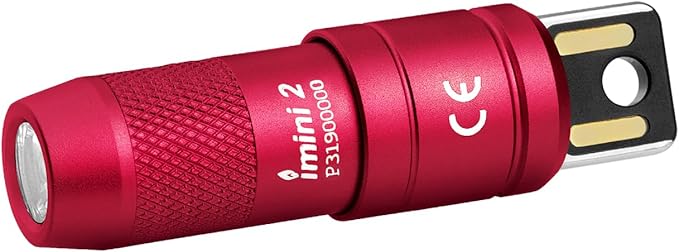 OLIGHT IMINI 2 EDC Rechargeable Keychain Flashlight, 50 Lumens Compact and Portable Mini LED