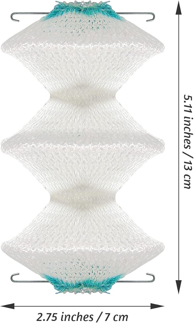 10 Pieces Lantern Mantles 3-Layer Propane Gas Lamp Mantles U Shape for Propane Gas Lamp Lantern