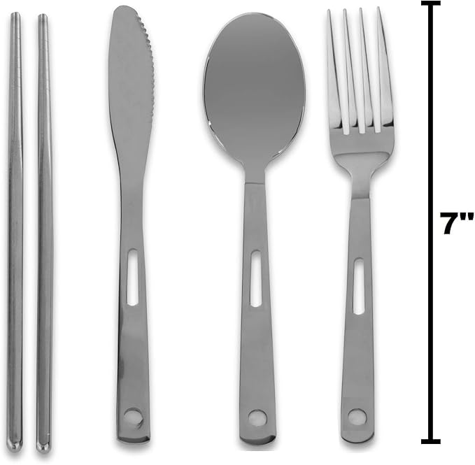 Wealers Unique Complete Messware Kit Polished Stainless Steel Dishes Set| Tableware| Dinnerware|