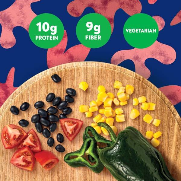 BEN'S ORIGINAL Street Food Bean & Rice Burrito Bowl, Prepared Entrée, Microwave in 90 Seconds, 9 oz