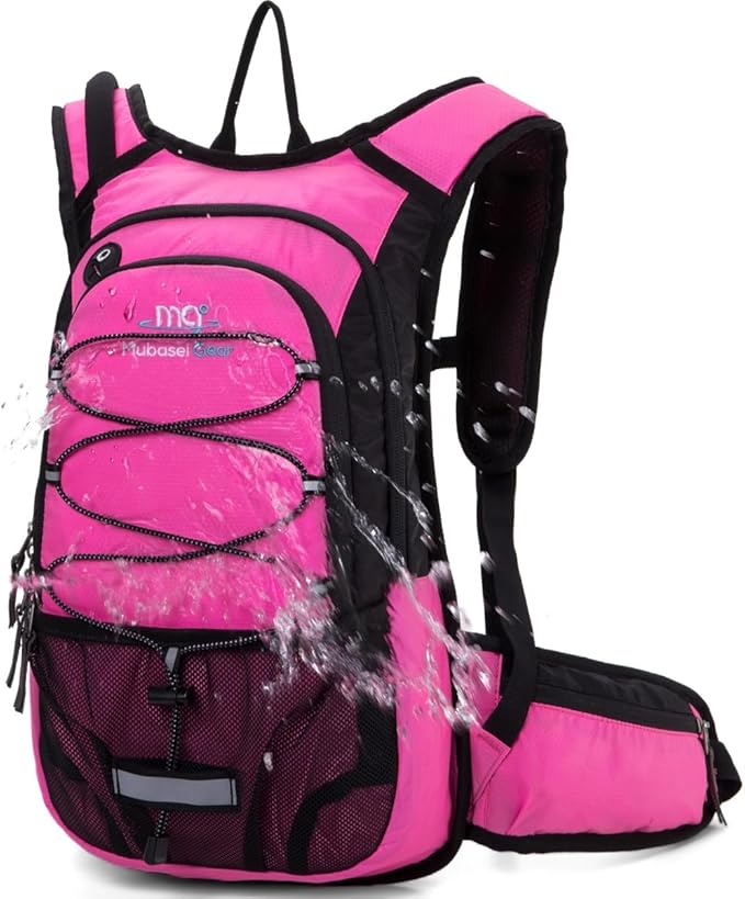 15L Insulated Hydration Backpack Pack with 2L Water Bladder Lightweight Hiking Backpack Bag for