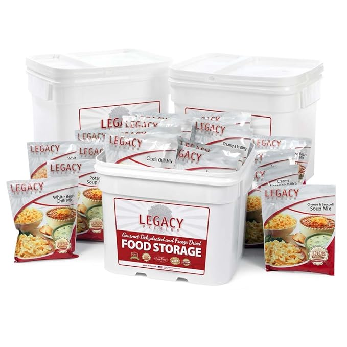 Gluten-Free Food Storage - 360 Large Servings - 81 Lbs - Legacy Emergency Preparedness Supplies