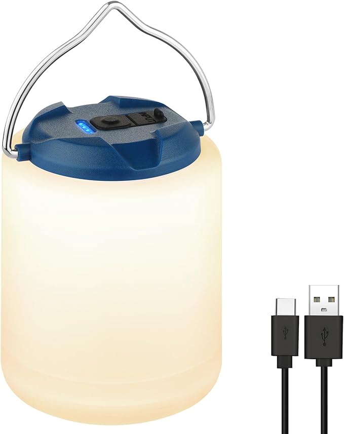 LED Camping Lantern, Rechargeable Camping Light, 4 Modes Outdoor Flashlights Lanterns with 1000LM