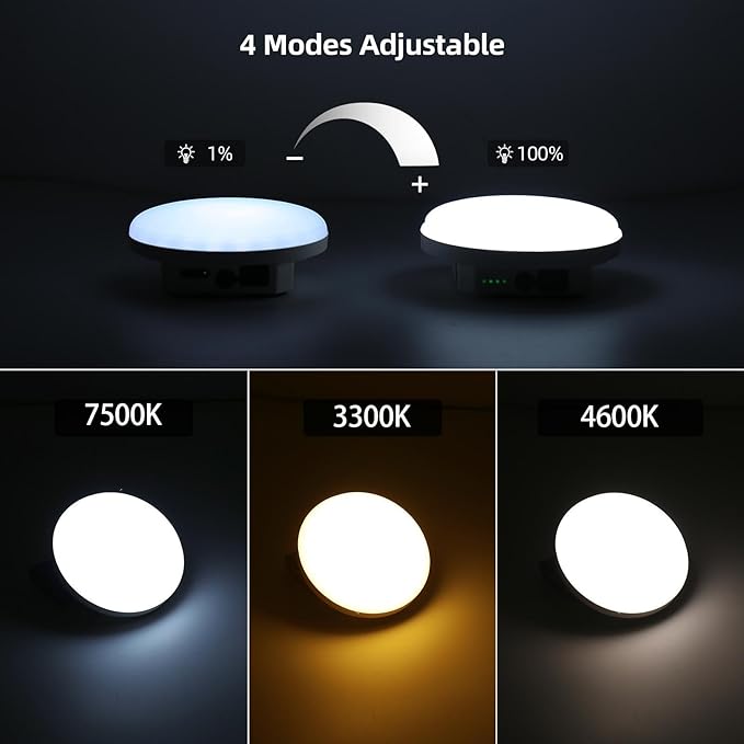 Camping Tent Light LED Rechargeable Portable Hanging Lantern with Remote,IPX5 Waterproof Outdoor