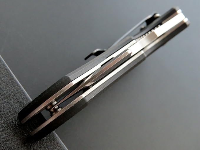 Eafengrow Pocket Knives D2 Blade and G10 Handle Folding Camping Knife Mini Outdoor Pocket Knife
