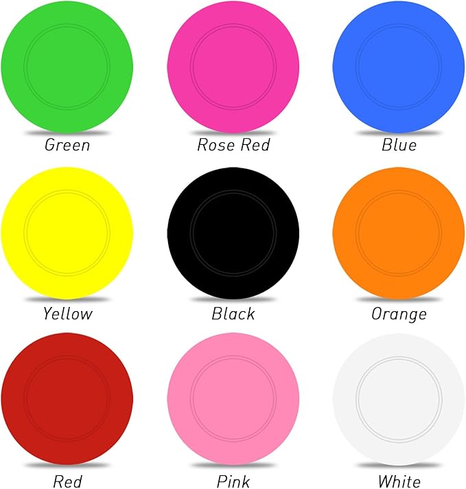 100 Custom Poker Chips, 37mm, Print with Your Logo or Text