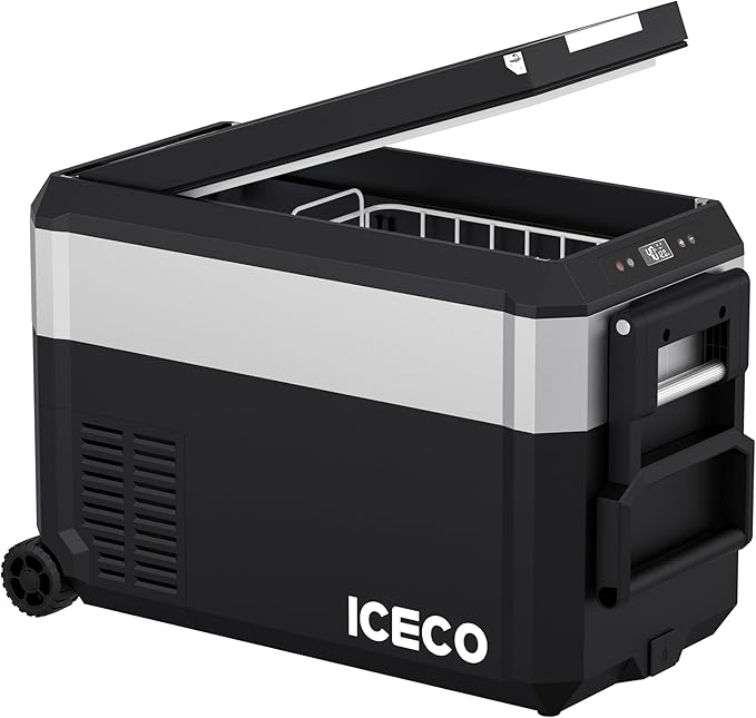 ICECO JP40 Pro 12 Volt Car Refrigerator, Portable Fridge Freezer for Camping, Car Fridge Powered by