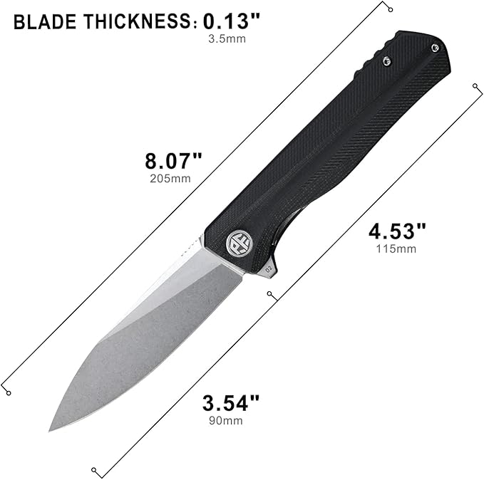 Petrified fish G10 handle D2 steel blade 2CR13 liner ball bearing flipper folding knife camping