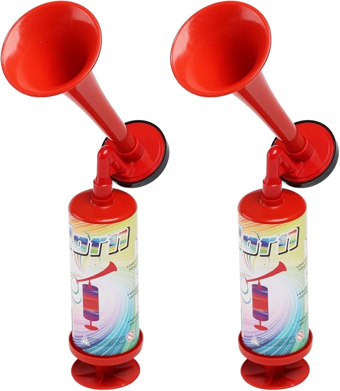 Handheld Airhorn Air Horns for Safety Handpush Party Noise Makers for Boating Camping Party