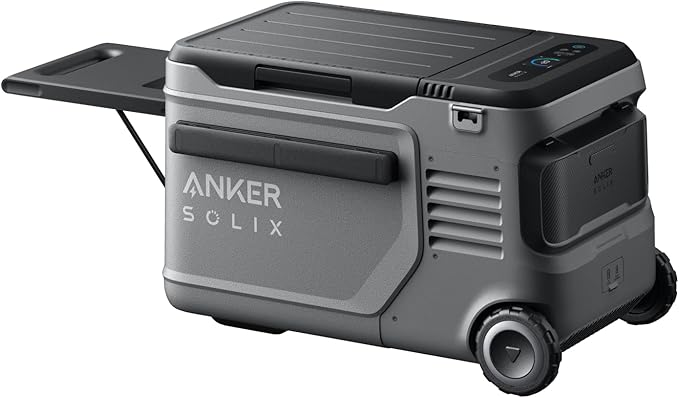 Anker SOLIX EverFrost 2 23L Cooler, 24 qt Car Refrigerator, Electric Cooler with 288Wh Battery