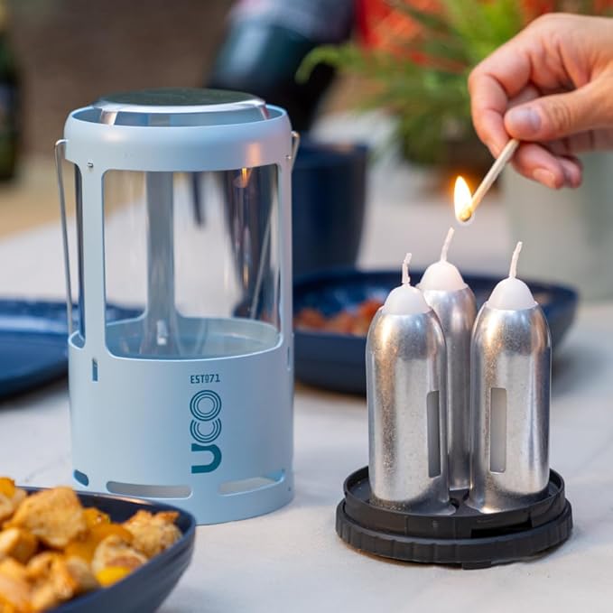 UCO Candlelier Candle Lantern, Candle Lanterns for Real Candles, Perfect Outdoor Gear for Camping