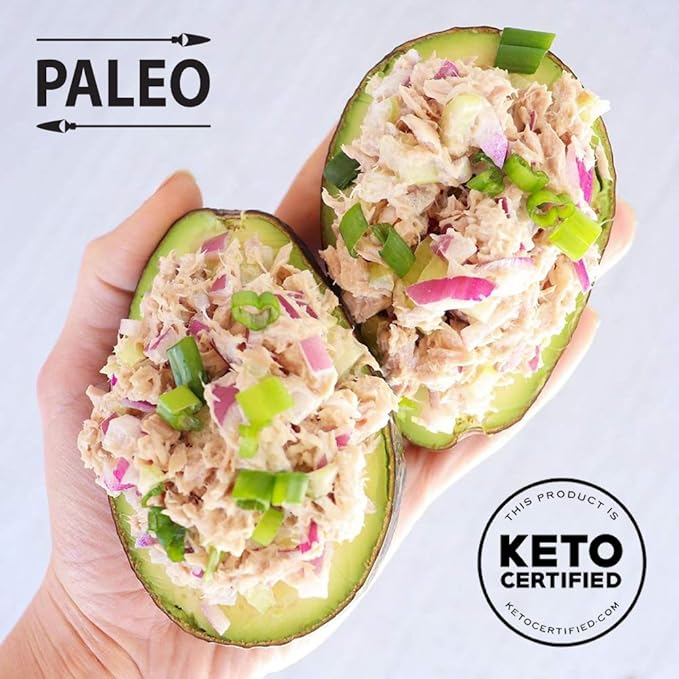 Safe Catch Elite Tuna Wild-Caught Lowest Mercury Tuna Fish Pouch Gluten-Free Keto Food Non-GMO