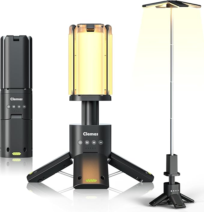 Telescopic Camping Lights Rechargeable 14000 mAh Led Multifunction Magnetic Lanterns Job Site