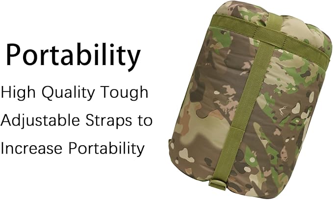 Military Poncho Liner 55”x 79” Camping Blanket Insulation Compact Waterproof for Travel Stadium