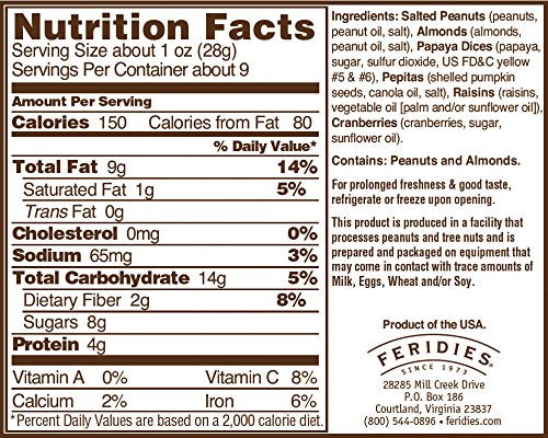 FERIDIES Sweet and Spicy Snack and Trail Mix Assortment (Rt.58 Trail Mix, Campfire Crunch, Happy