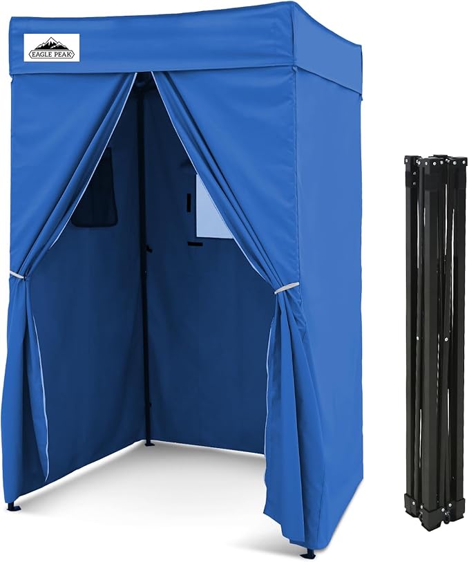 EAGLE PEAK Flex Compact 4x4 Pop-up Canopy Changing Room, Portable Privacy Dressing Room for Indoor