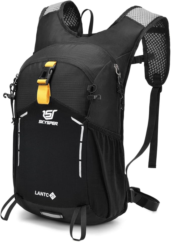 SKYSPER Small Hiking Backpack - 25L Travel Daypack Lightweight Bag Water Resistant Hiking Backpacks