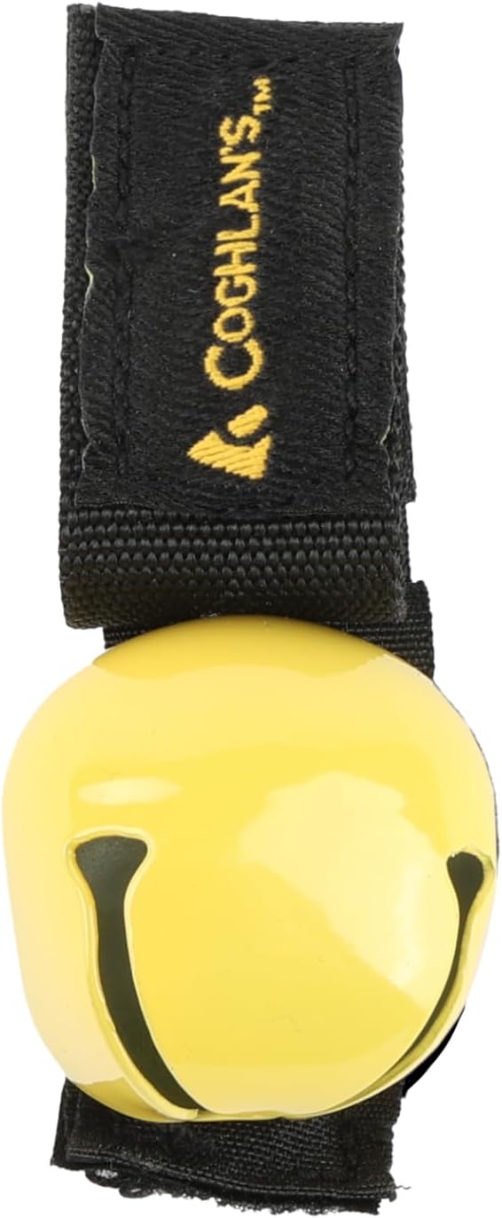 Coghlan's Magnetic Bear Bell with Silencer, Yellow ??Outdoor Safety for Hiking, Camping, and