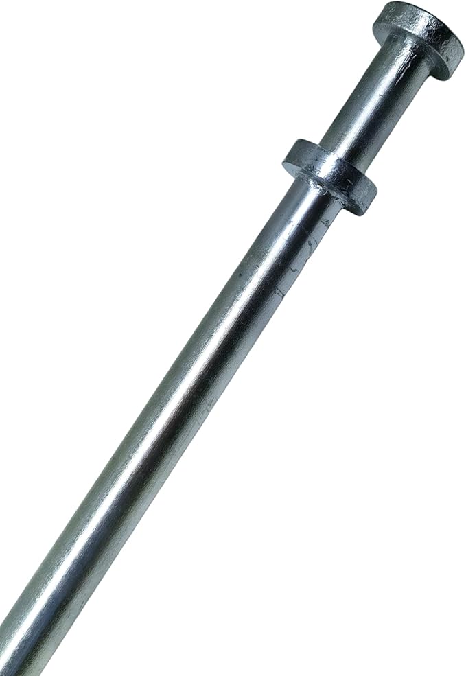 Double Head Tent Stakes - Heavy Duty 1045 Steel Heat-Treated Ground Spikes, Forged Geometric Sharp