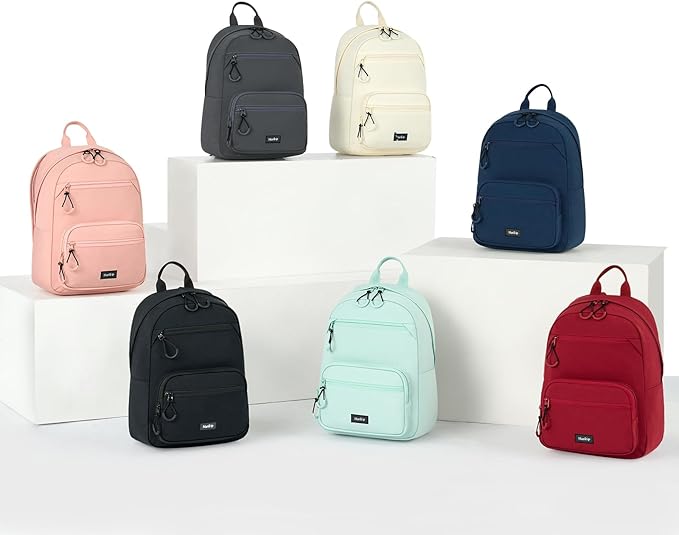 Carry On Travel Backpack For Men Women, 13 Inch Small Mini Work Bag Personal Item Backpacks