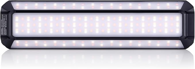 Claymore 3Face Pro L (Black) - Rechargeable Surface Area Camping Light for Trucks, Overlanding