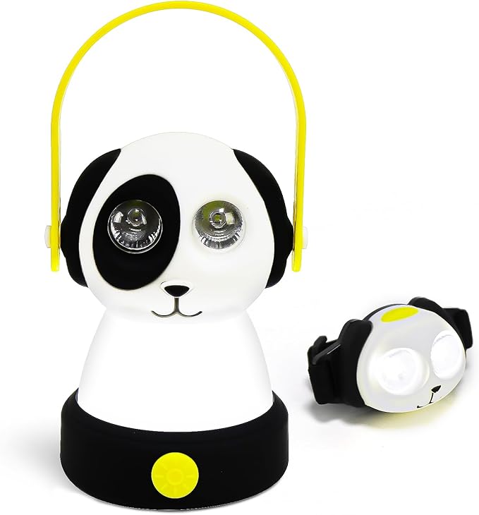Outdoor Kids Camping Lanterns & Headlamp Set, Battery Powered Night Light, Lightweight LED