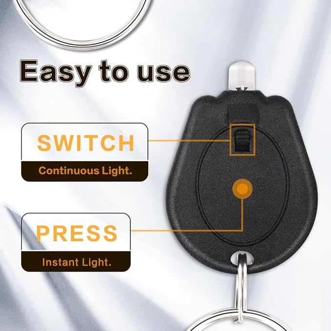 12 Pack Mini UV LED Keychain Flashlight, 395nm Ultra Violet Flashlight, UV Keychain Flashlight