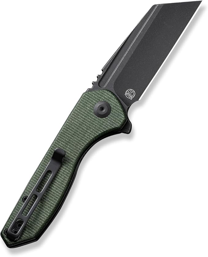 CIVIVI Pocket Knife for Men, ExOne Folding Knife with Flipper, 2.94" Nitro-V Reverse Tanto Blade