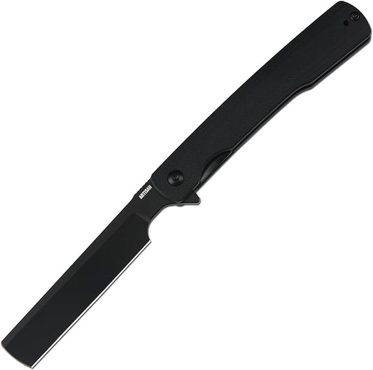 ARTISANCUTLERY Orthodox V2 Pocket Knife, 3.54" AR-RPM9 Steel Blade G10 Handle Folding Knife for