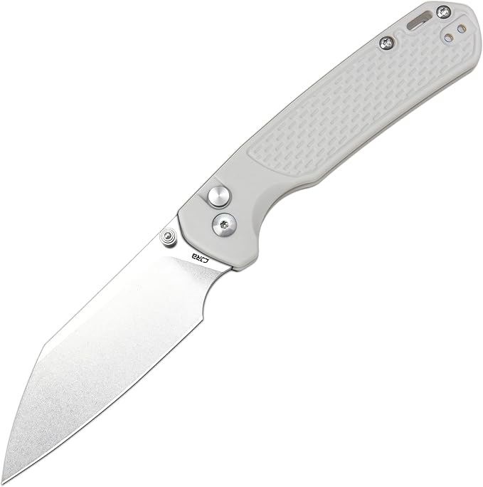 CJRB Pyrite-Light Pocket Knife for Men, 3.34'' S90V Steel Blade EDC Knife with Pocket Clip for