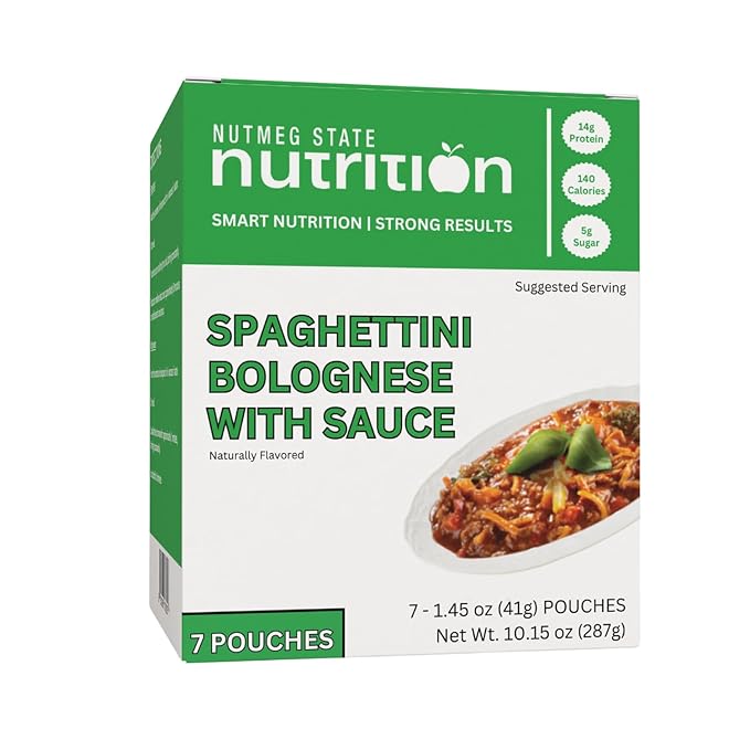 Nutmeg State Nutrition - High Protein Instant Meal, 15g Protein, 140 Calories, 1.5g Fat, 5g Fiber