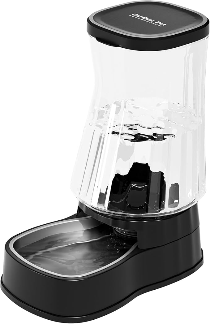 Gardner Pet Automatic Gravity Water Dispenser for Dogs, 1.6Gallon Large Dog Water Bowl Dispenser