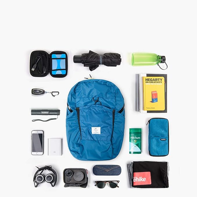 Naturehike 18L Lightweight Hiking Backpack, Waterproof Camping Packable Backpack Ultralight for