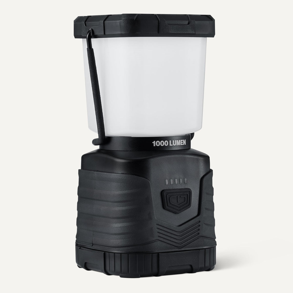 Amazon Basics Camping Essentials Lantern, 360-Degree 1000 Lumen LED, Adjustable Dimmable with 4