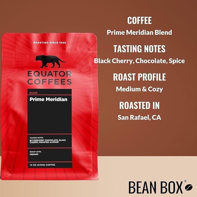 Bean Box Los Angeles Coffee Sampler, 2-Pack - Roasted by Equator Coffees, Gourmet Arabica Coffee
