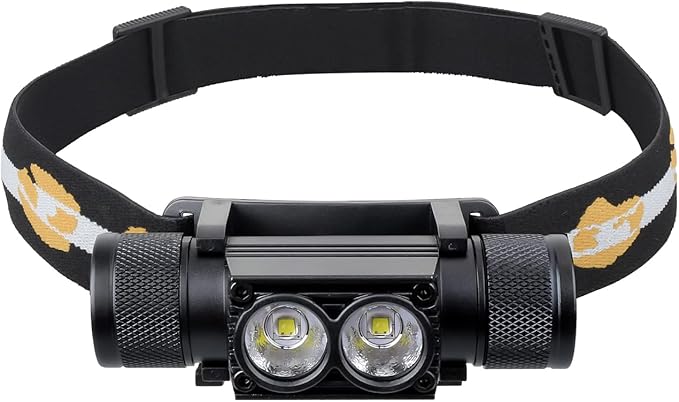 sofirn Headlamp, 1200 Lumen Rechargeable Head Lamp with Bright SST40 LED, Waterproof, for Kids and