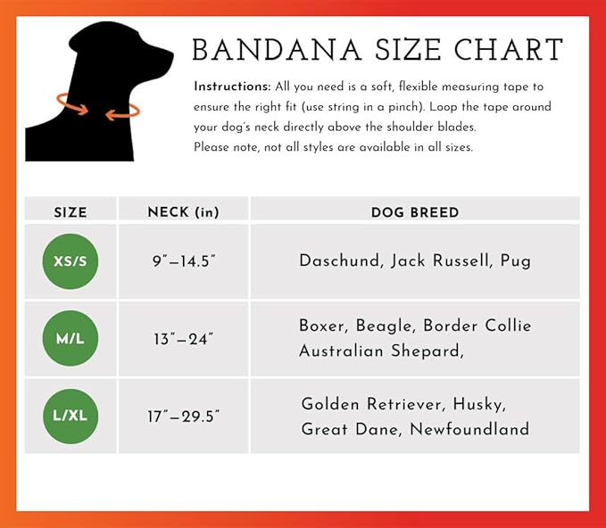 SPOT THE DOG! Reflective Dog Bandanas - High Visibility Safety Dog Accessories for Small, Large