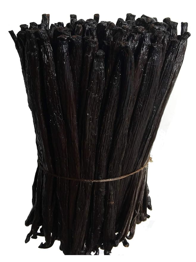 1oz Vanilla Beans Grade A Tahitian for Extract, Cooking and Baking by FITNCLEAN VANILLA| 1 Ounce