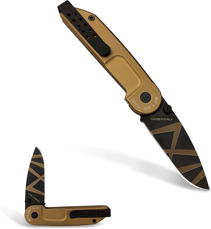Extrema Ratio - BF1 CD (DESERT), Folding Knife, Böhler N690 steel hardened to 58 HRC