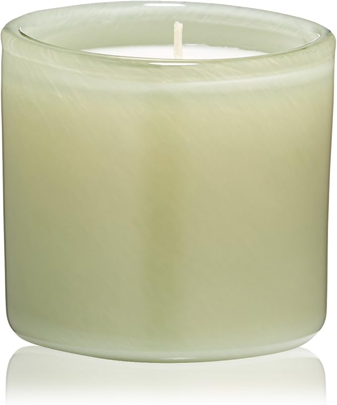 LAFCO New York Classic Candle, Fresh Cut Gardenia - 6.5 oz - 50-Hour Burn Time - Reusable, Hand