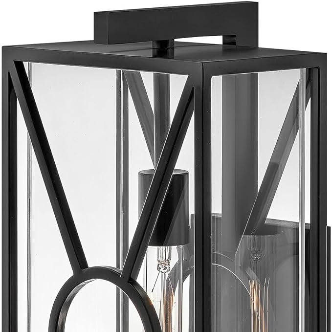 Hinkley Brixton Medium Wall Mount Outdoor Lantern - Composite, Anti-Fading, 1-Light, Transitional