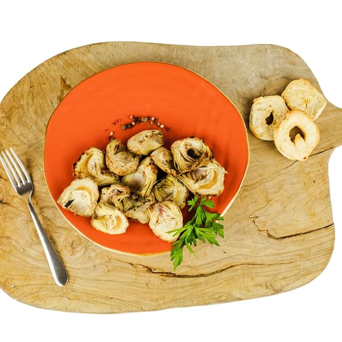 Renna, Grilled Roasted Halved Artichokes preserved in oil, 10.58 oz, Heart, Mediterranean flavor