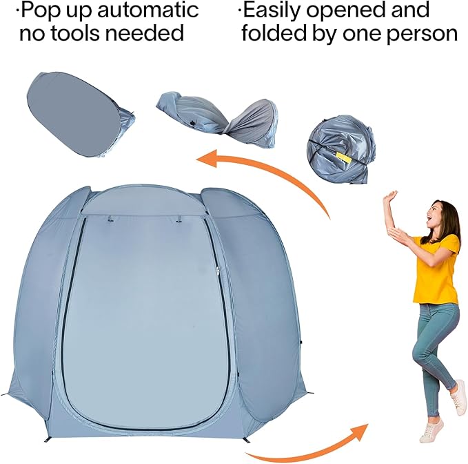 Alvantor Pop Up Screen Tent House Room Instant Outdoor Camping Canopy Sun Shelter Gazebo for Patio