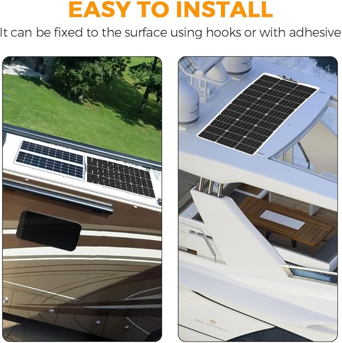 XINPUGUANG Solar Panel 12V 200W System Kit 100W Flexible Solar Panel Monocrystalline Battery