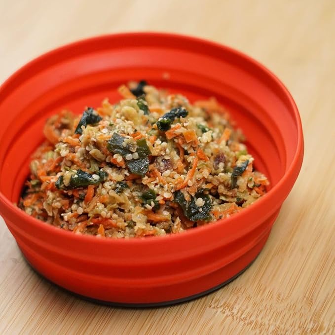 GOOD TO-GO Carrot-Ginger Power Bowl Stove-Free® (Single Serving) | No Stove Required! Camping