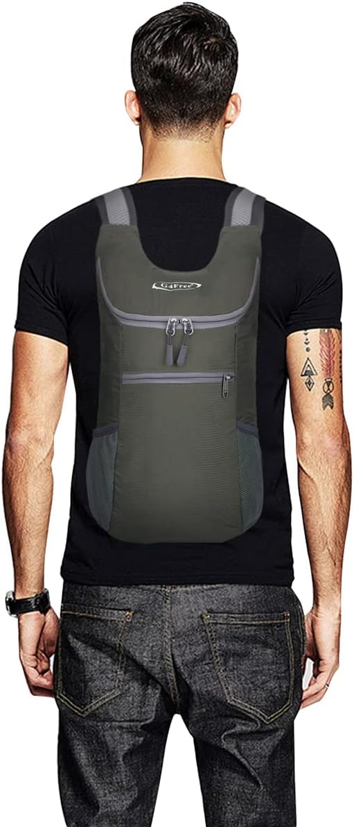 G4Free Lightweight Packable Hiking Backpack for Men Women Small Hiking Daypacks Foldable Shoulder