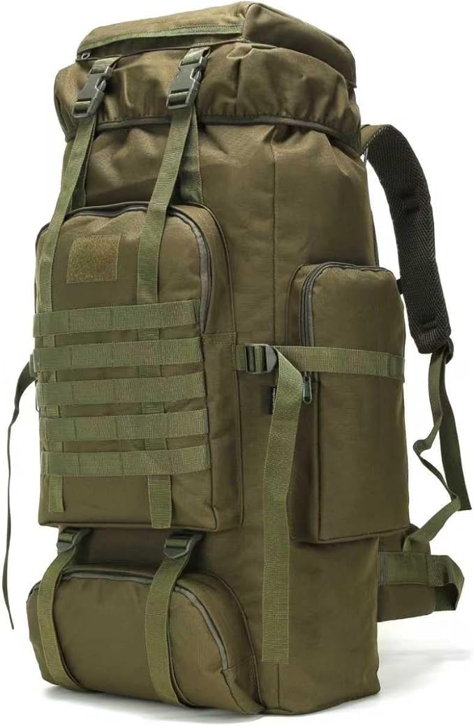 Hiking Backpack for Men 70L/100L Camping Backpack Military Rucksack Molle 3 Days Assault Pack for