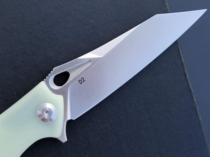 Eafengrow EF934 Pocket Knife D2 Steel Blade Folding Knife G10 Handle Liner Lock Camping Survival